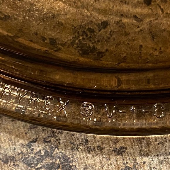 Vintage Visions Corning Cookware Replacement Lid Pyrex V-1-C - Picture 4 of 6